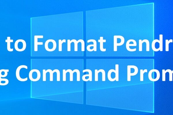 format pendrive using cmd